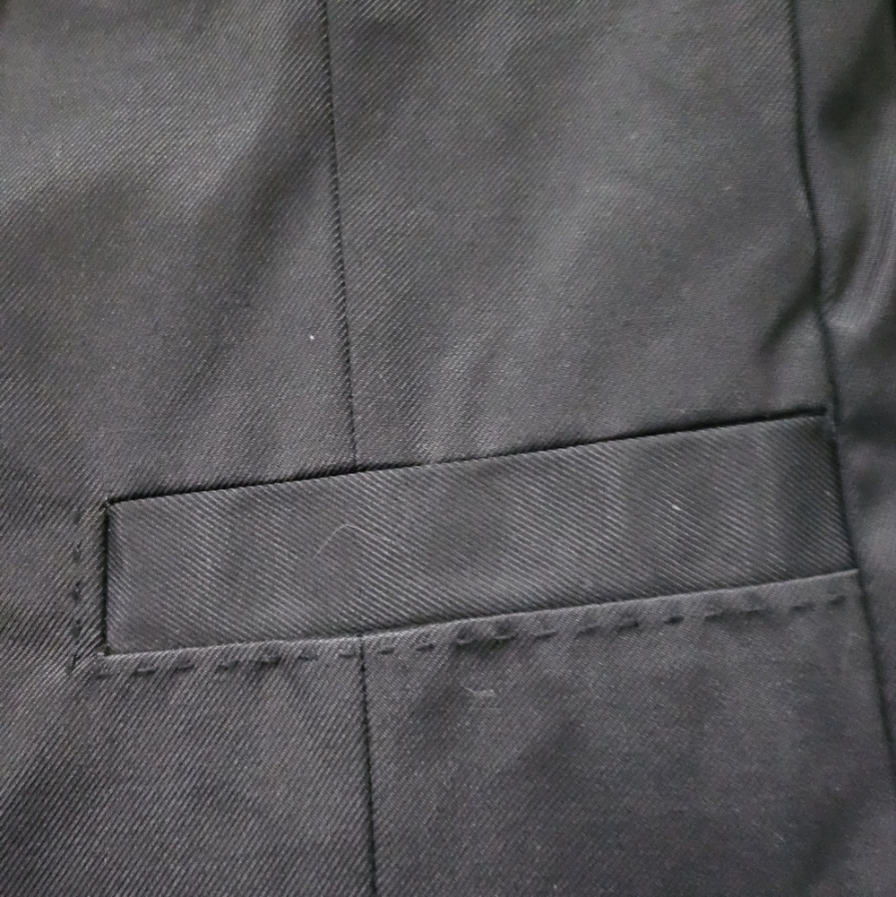 Diesel black jacket with shoulder studs NWT - Picture 4 of 12